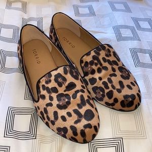 Torrid Leopard Loafers